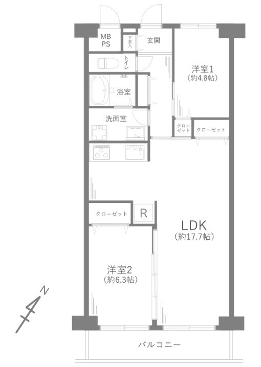 中川ビューハイツ