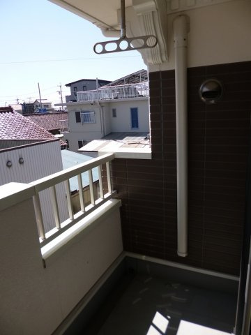 カーサ・ドマーニのバルコニー