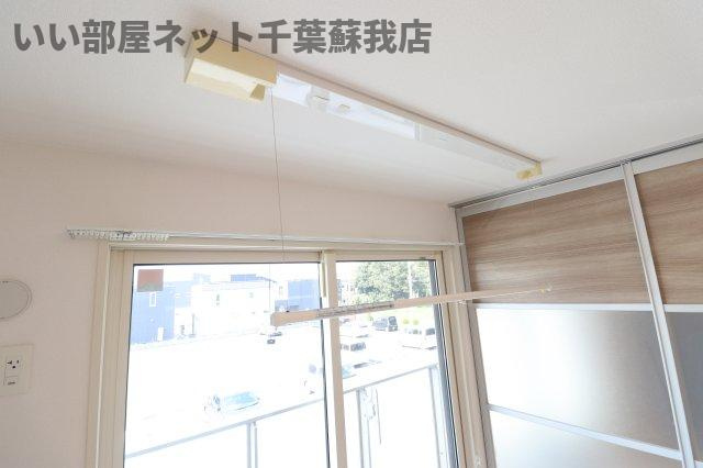 青葉の森PineHills　Ⅱの内装|室内物干