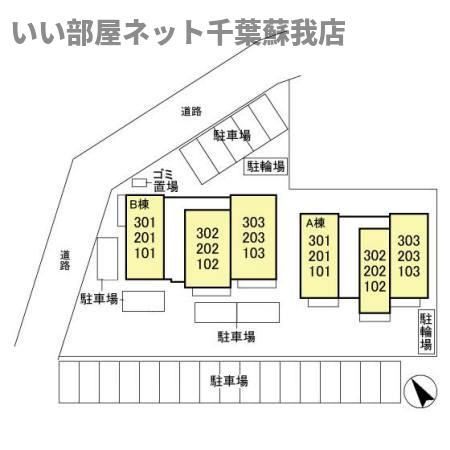 青葉の森PineHills　Ⅱの区画図