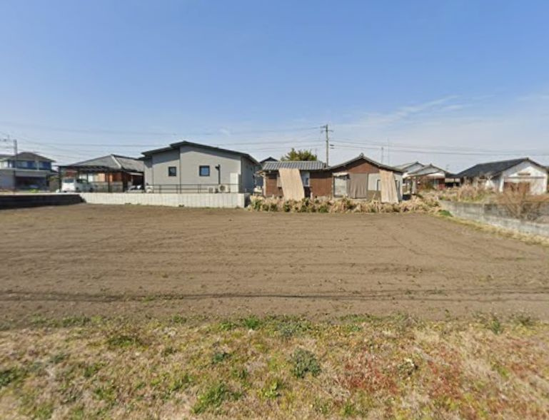 都城市安久町の売地の外観