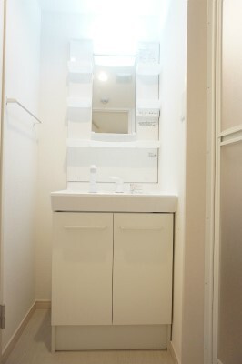 リブリ・MYU市原の独立洗面台|ゆったりとスペースのある洗面所