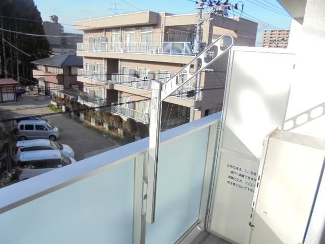 アスコット南仙台駅前のバルコニー
