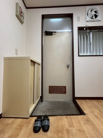 ゆったりとした玄関です