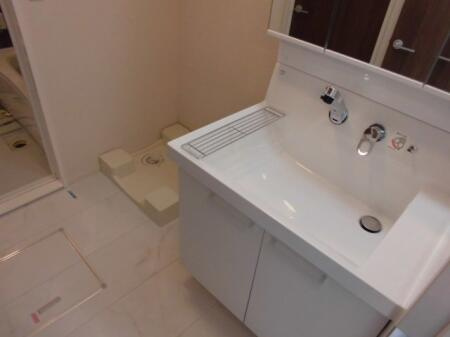 ラフィネ宿河原の洗面所