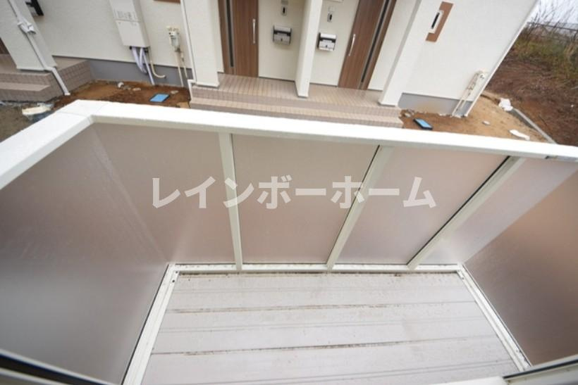 【仲介手数料：50％OFF】対象物件！のバルコニー