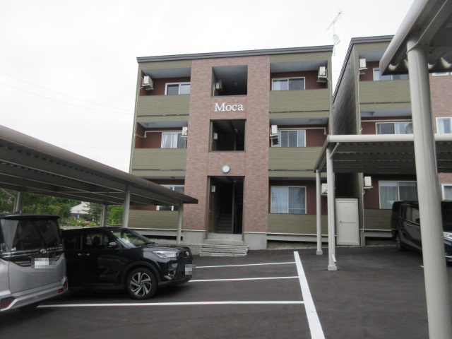 帯広市西十五条南２９丁目のアパートの外観パース