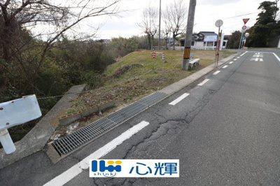 【外観】 | 西岐波字潮田1593-1（雑種地／雑木林）203坪 | 現地（2025年3月撮影）