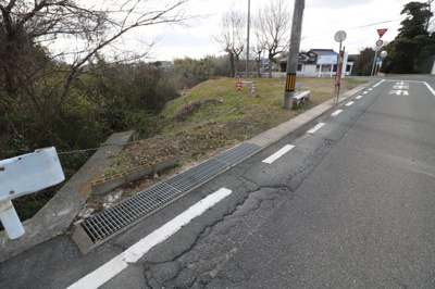 【外観】 | 西岐波字潮田1593-1（雑種地／雑木林）203坪 | 現地（2025年3月撮影）