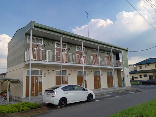 レオパレスやまなみの外観|きれいな外観です