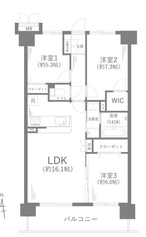 ベルパーク湘南茅ヶ崎E館
