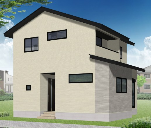 【外観パース】 | K41322-1期2号地市原野