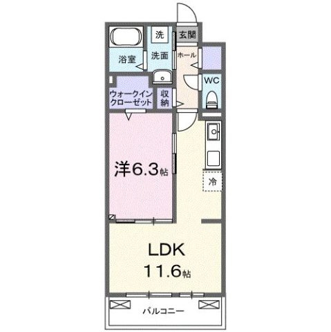 コンテチェスト２４の間取り