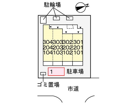 ラビットの駐車場|駐車場