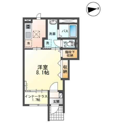 アラ・ミゾンの間取り