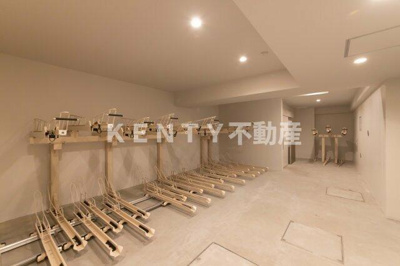 【その他共用部分】 | プラウドフラット品川大井町 | 駐輪場 