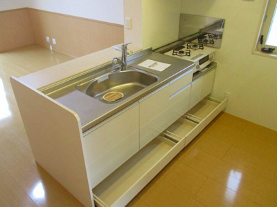 【キッチン】 | メゾン　あい・あこ　あい