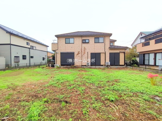 【土地】鶴ヶ島市柳戸町建築条件無し売地の外観|都市ガス・本下水