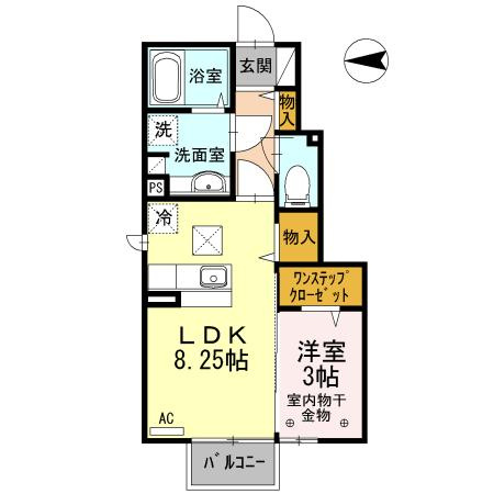 カレンデュラの間取り