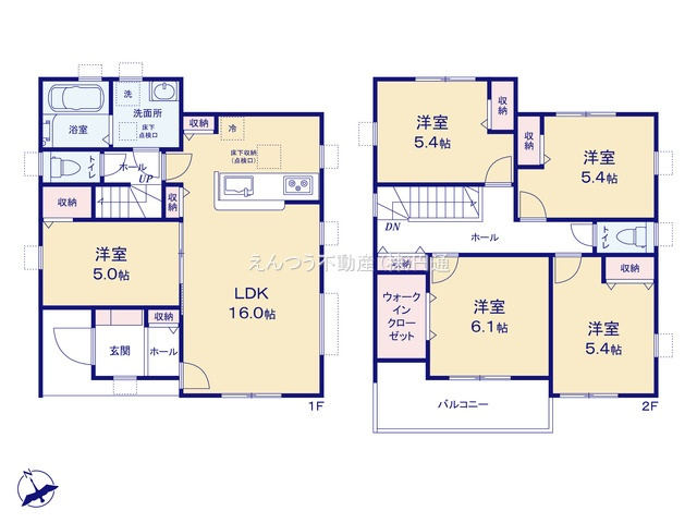 リーブルガーデン赤重町の間取り