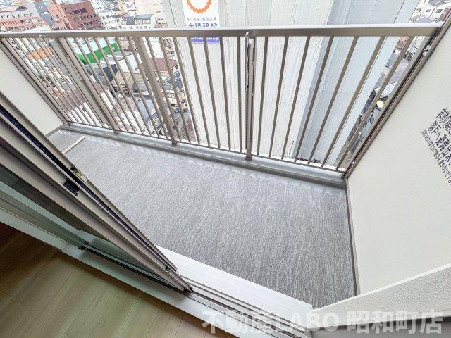 リアライズ今里南のバルコニー