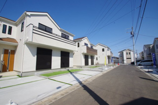 【外観】 | 【仲介手数料無料！！】府中市日新町5丁目　新築戸建て（全19棟）D号棟　5090万円 | 令和７年10月25日撮影　建築中