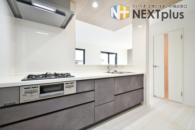 上尾市上27期全1棟のキッチン