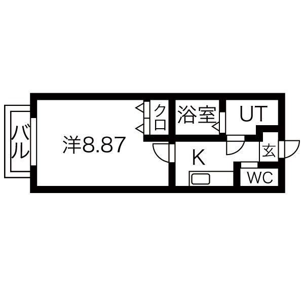 シンセーロ光の間取り