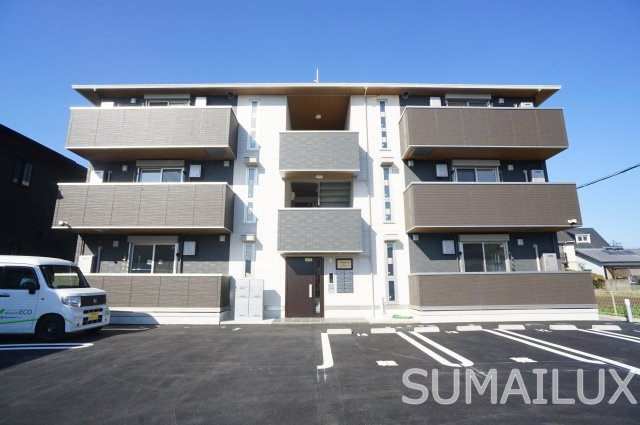 熊本市南区島町１丁目のアパートの外観