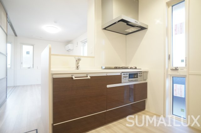 熊本市南区島町１丁目のアパートのキッチン