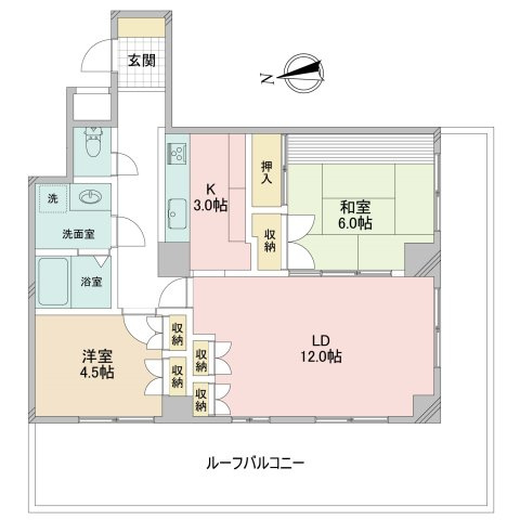 グランディ代官山の間取り|賃貸中のため室内のお写真がございません。