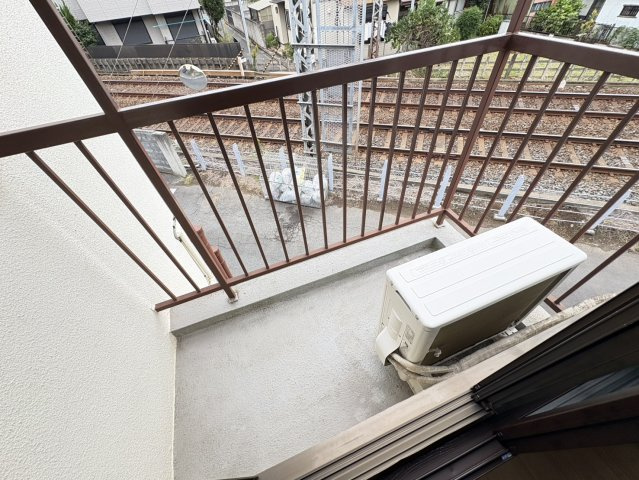 ハイツ石井のバルコニー