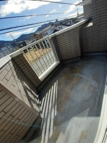 ラフィネ三井のバルコニー