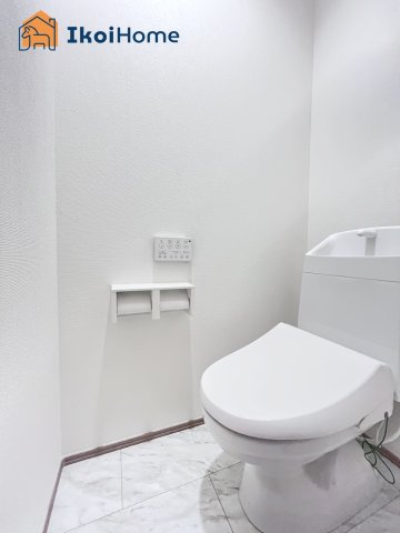 明石市大久保町西島　全1棟　新築戸建のトイレ|【ホームページに現地動画掲載中】●年中無休：当日予約可●ウォシュレット、暖房便座標準装備。