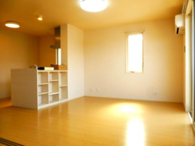 【居間・リビング】 | ヴィラージュNissin | ※イメージ　同物件別号室の写真