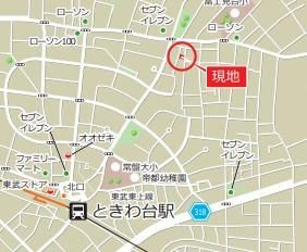 ＣＨＯＵＣＨＯＵ　ＴＯＫＩＷＡＤＡＩ　仮称　シュシュ常盤台の周辺|☆スペシャリストなプロ賃貸師が接客対応させていただきます☆