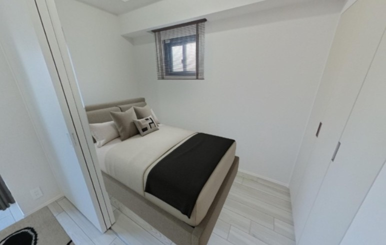千代田区神田神保町１丁目の賃貸マンションの寝室|モデルルーム家具は利用できません