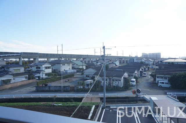 熊本市南区島町１丁目のアパートの展望