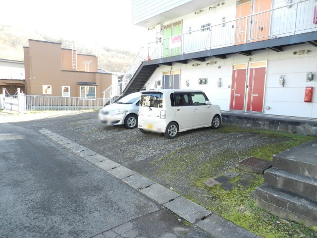 マカロンの駐車場