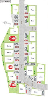 【区画図】 | 【仲介手数料無料！！】府中市日新町5丁目　新築戸建て（全19棟）F号棟　4490万円