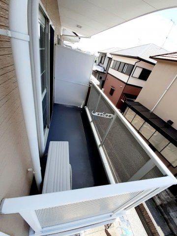 サンセール・エタンのバルコニー