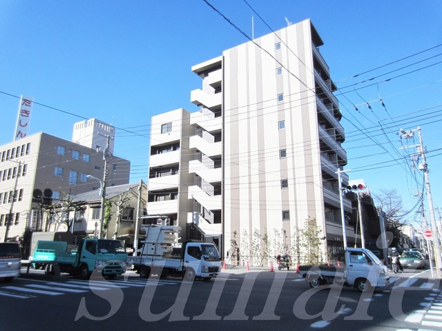 ＤＩＰＳ東十条の外観|一際目立つマンションです！