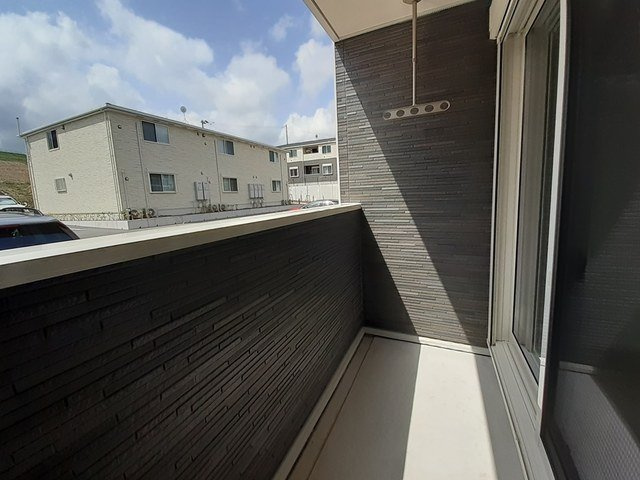 グランツ　Ⅲのバルコニー