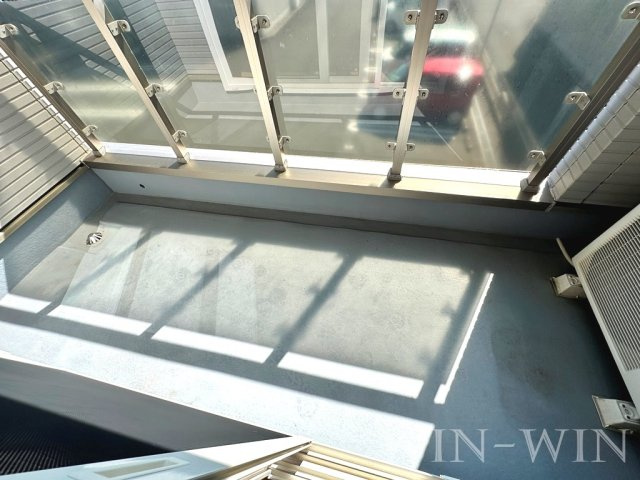 ライラック Bのバルコニー|イメージ（同建物内別部屋の写真です）