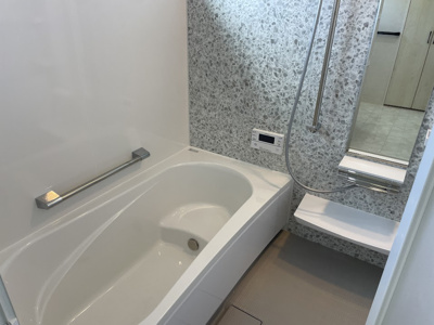 【浴室】 | 天童市久野本【新築建売】リリーフA棟 | 広々浴室は、ゆったりとくつろいで疲れを癒す空間です。