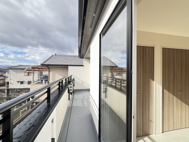 桜井市大福 １号棟 のバルコニー