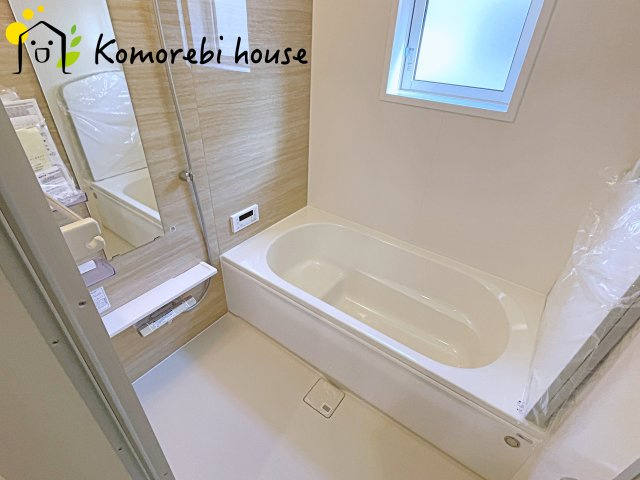 蓮田市椿山2丁目　6期　新築一戸建て　ブルーミングガーデン　01の浴室|26.3.5撮影済み