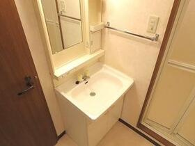 クリア上野毛通りの独立洗面台