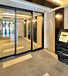 プレサンス心斎橋ニストのエントランス