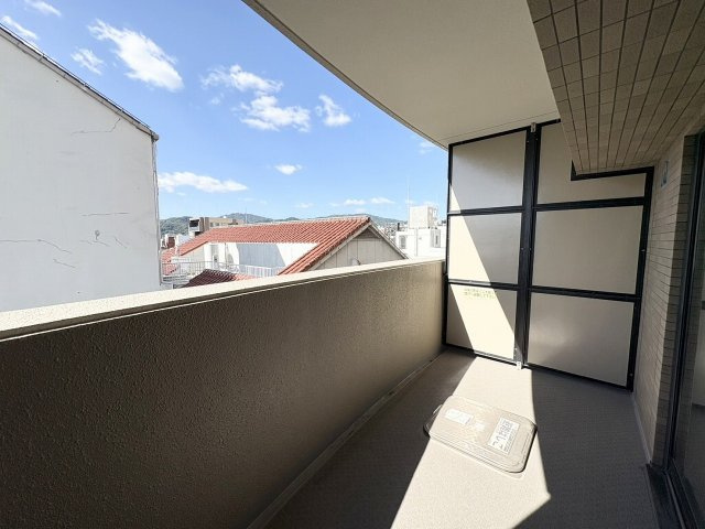 ランドマークシティ相生橋のバルコニー|西側バルコニーです。